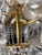 Vintage Chandelier- Extraordinary French Montgolfière Empire-Brass & Crystal Basket Chandelier For Sale - Image 15 of 15