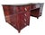 Elevate your workspace with this exceptional Circa 2010s French Art Deco executive desk, masterfully blending 1930s...