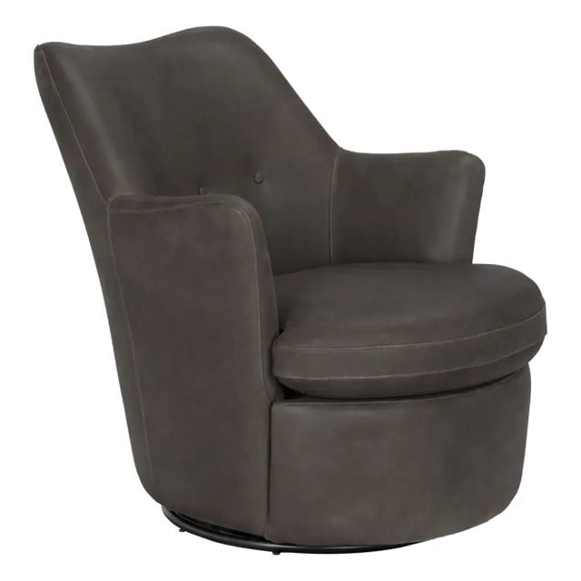 NOIR Hotchkiss Swivel Arm Chair For Sale