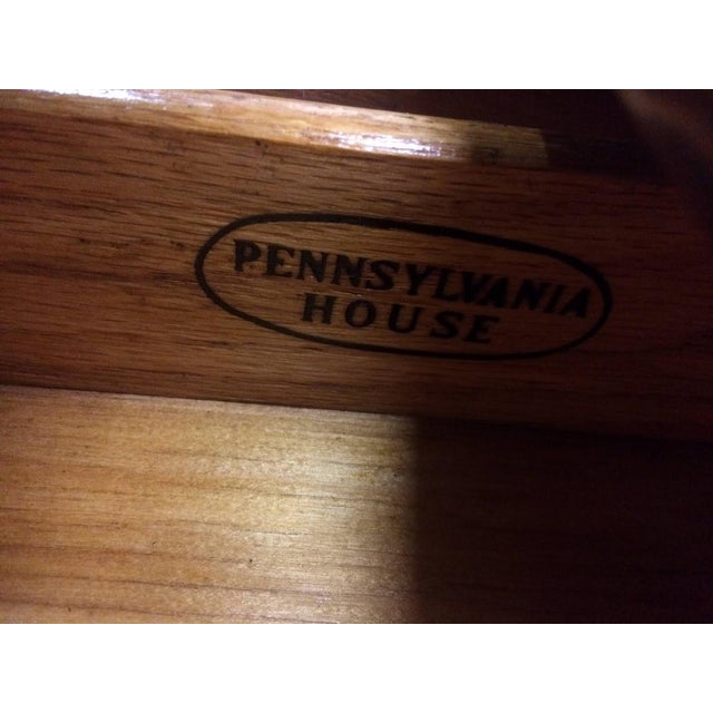 Vintage Desk, Oak Pennsylvania House Desk For Sale - Image 6 of 11