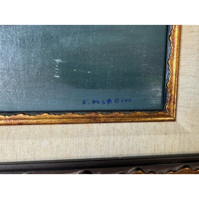 1980's F. Merrin Still Life Oil Painting, Framed For Sale - Image 9 of 10