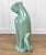 Haeger Vintage 21" Art Deco Celadon Green Porcelain Panther Floor Statue For Sale - Image 4 of 8