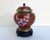 Vintage Cloisonne Brass and Enamel Ginger Jar with Lid, China, 1970s For Sale - Image 3 of 6