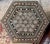 Vintage Marquetry Wood Inlay & Mother-of-Pearl Hexagonal Side Table For Sale In Los Angeles - Image 6 of 8