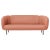 Caper 3 Seater Sofa in Blush with Stitches by Warm Nordic For Sale - Image 13 of 13