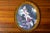 Vintage French Victorian Style Bouguereau Art Print in Ornate Oval Gilt Frame For Sale - Image 6 of 6