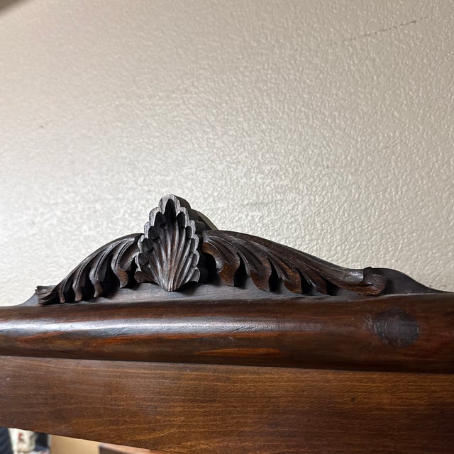 Wood Victorian Eastlake Style Dresser With Mirror For Sale - Image 7 of 12