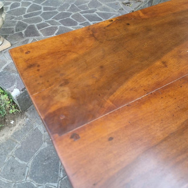 18th Century Walnut Table from Venetian Directory, 1770 For Sale - Image 11 of 13