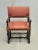 Terra Cotta Antique European Renaissance Revival Chairs With Terracotta Linen Upholstery - A Pair For Sale - Image 8 of 14