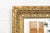 Vintage Antique Ornate Gold Decorative Hanging Wall Mirror For Sale In Detroit - Image 6 of 9