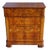 Louis Philippe Burr Walnut Washstand with Railway-Style Mechanism For Sale