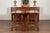 Wood Pair of Spanish Baroque Style 1880s Walnut Console Tables with Iron Stretchers For Sale - Image 7 of 12