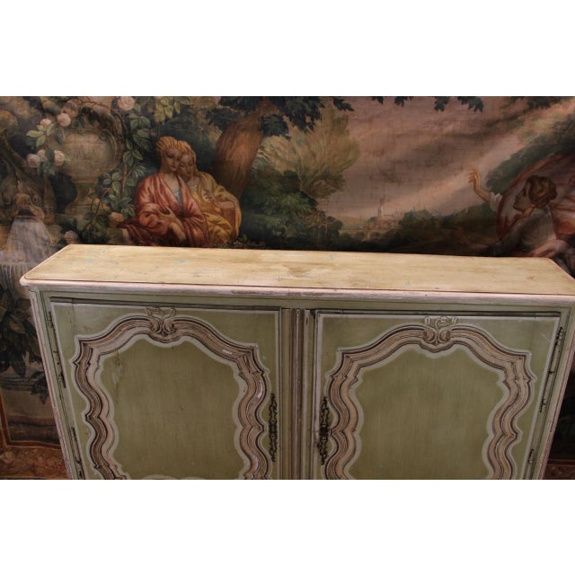 Green Buffet, Late 18th-Early 19th Century For Sale - Image 10 of 11