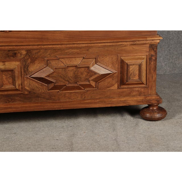 Late 17th Century Renaissance Walnut Cabinet, 1700s For Sale - Image 11 of 18