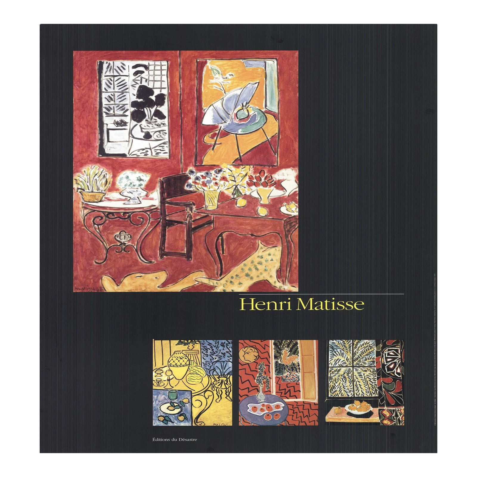 Henri Matisse, Editions Du Desastre, Offset Lithograph, 1992 Chairish