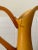 Amber Large Empoli Mid-Century Italian Cased Glass Amber Pitcher For Sale - Image 8 of 11
