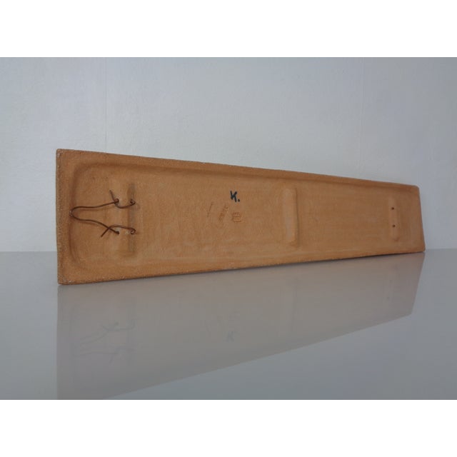 Glazed Studio Ceramic Stoneware Mural 3555 by Svend Åage Jensen for Søholm Stentoj, Denmark, 1960s For Sale - Image 14 of 18