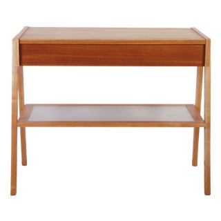 Mid-Century Modern Nightstand from Drevotex Zamberk, Czechoslovakia, 1978 For Sale