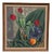 J. Essen Loarp, Still Life with Tulips, 1957, Oil on Panel, Framed For Sale