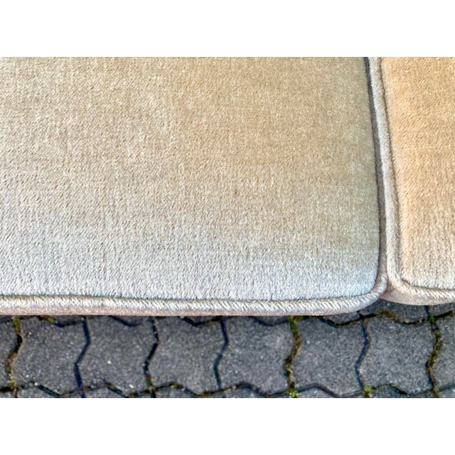 Beige Mohair Sofa by Rudolf Glatzel for Kill International, 1960s For Sale - Image 8 of 13