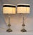 Vintage Crystal and Brass Column Table Lamps - Style of William Kessler Baccarat For Sale - Image 13 of 17