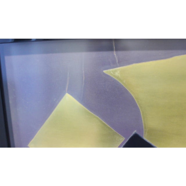 Metal Sica Mixed Media Foil Collage Edition 19/50 - a Set of 2 For Sale - Image 7 of 13