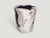 "Striking tones on this high quality petrified wood side table. It’s fascinating how Mother Nature produces these...