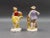Mid 20th Century Vintage Sevres France Antique Porcelain Hand Painted Farm Lady & Gentleman Figurines- a Pair For Sale - Image 5 of 8