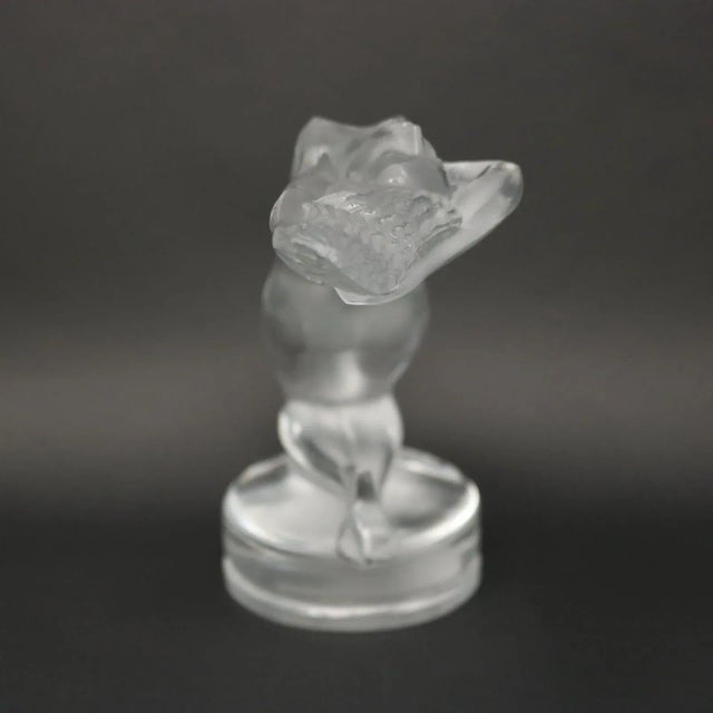 Rene Lalique Glass Chrysis Car Mascot For Sale - Image 6 of 12