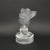 Rene Lalique Glass Chrysis Car Mascot For Sale - Image 6 of 12