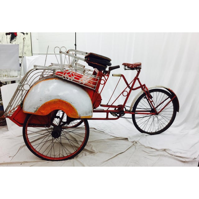 Vintage Indian Rickshaw Cart Chairish