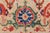 Early 20th Century Colorful Persian Heriz Handwoven Wool Carpet For Sale - Image 10 of 11