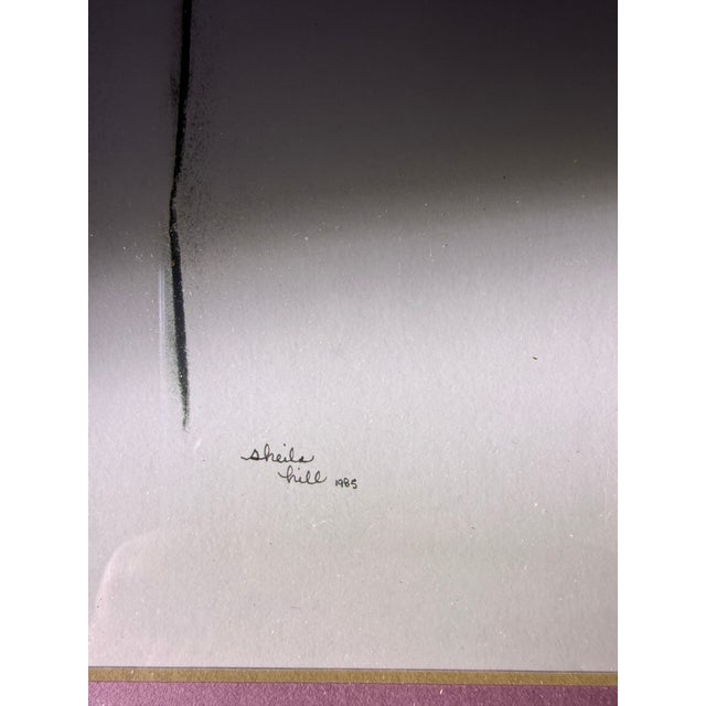 American 1980s Whispering Winds Print signed and numbered Lithograph number 689/1000 For Sale - Image 3 of 4