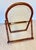 Wood American of Martinsville Vintage Coastal Faux Bamboo Rattan Vanity Desk Console With Detachable Mirror For Sale - Image 7 of 17