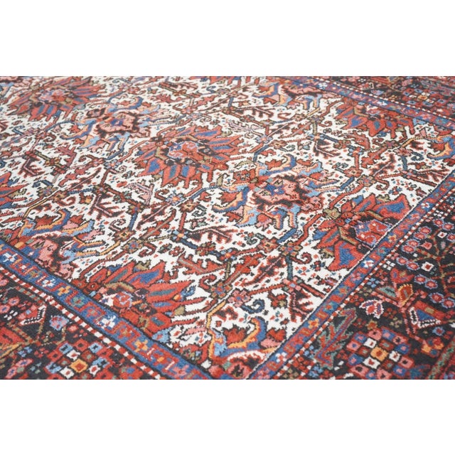 1960s Vintage Karajeh Rug 4'10'' x 6'2'' For Sale - Image 11 of 12