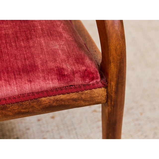 Antique Harp Back Settee For Sale - Image 9 of 12