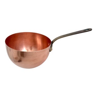 E. Dehillerin Paris Copper Zabaglione Pot For Sale