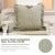* Handmade Block Print Cushion Cover – Crafted using traditional block printing on premium thick linen, this cushion cover...