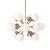 Modern Droplet 16 Light Sputnik Chandelier For Sale - Image 3 of 3