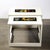 Wood Pair of Documented Off White & Inset Tile Vladimir Kagan Nested Side Tables For Sale - Image 7 of 18