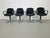 Metal Vintage Space Age Office 232 Chairs by Wilhelm Ritz for Wilkhahn, 1970s, Set of 4 For Sale - Image 7 of 16