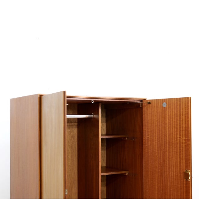 A. H. McIntosh & Co. Ltd. 1960s Mid Century Armoire by McIntosh of Kirkcaldy For Sale - Image 4 of 9