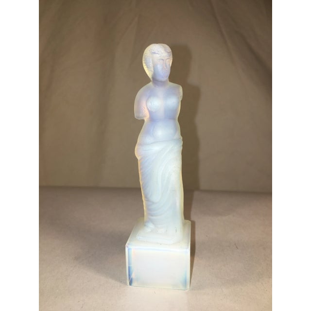 Italian 1980s Sabino Glass Venus De Milo Sculpture For Sale - Image 3 of 9