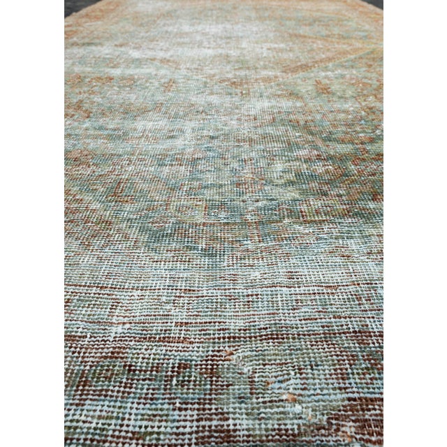Early 21st Century Turkish Vintage Rug 4'3" x 6'8" #17603 For Sale - Image 5 of 8