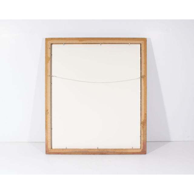 White 1966 Limited Edition Stone Lithograph Portrait by James L. Bruch For Sale - Image 8 of 8