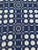 Textile Early 19Thc Woven Double Weave Coverlet in Indigo & White For Sale - Image 7 of 11