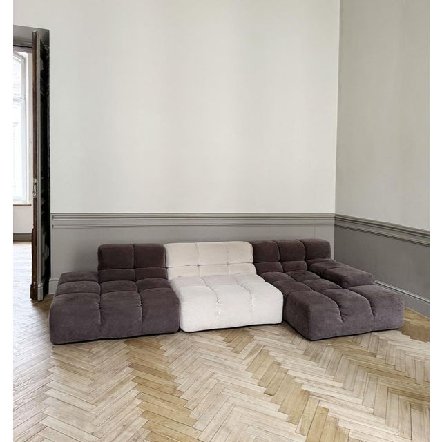 Beige Tufty Modular Sofa, Set of 3 For Sale - Image 8 of 14