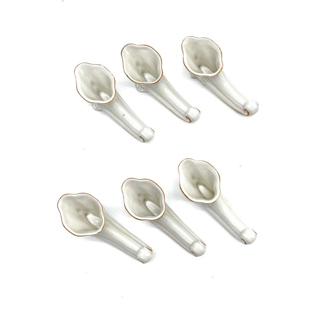 1920s Art Deco Porcelain Knife Bench and Lounger by Oscar Schlegelmilch, 1920s, Set of 12 For Sale - Image 5 of 14