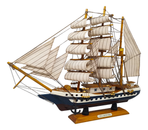 Circa Victoria 1828 Model Ship, England, 1970s