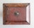 19th Century French Empire Chinoiserie Red Tole Tea Caddy Sarcophagus Box For Sale - Image 9 of 12